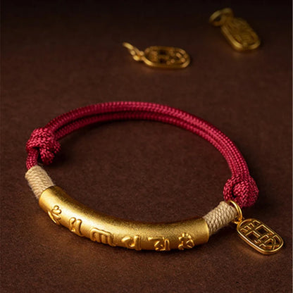 Handwoven Red String Bracelet – Harmony, Strength, and Prosperity | Zen Ara Grove
