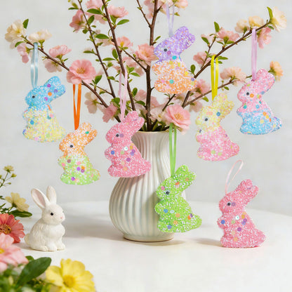 Colorful Easter Bunny Hanging Decoration – Joy & Festivity | Zen Ara Grove