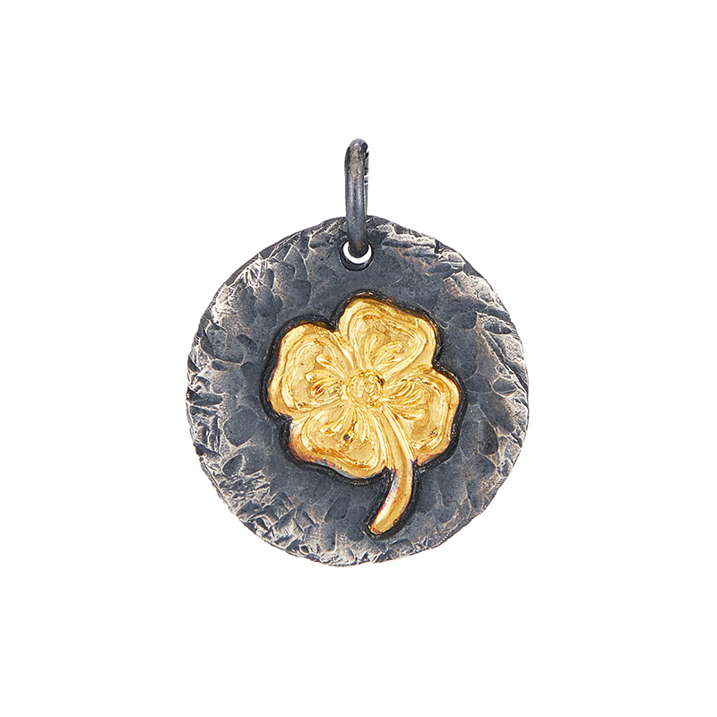 Handmade Thai Silver Clover Necklace for Luck and Blessing | Zen Ara Grove
