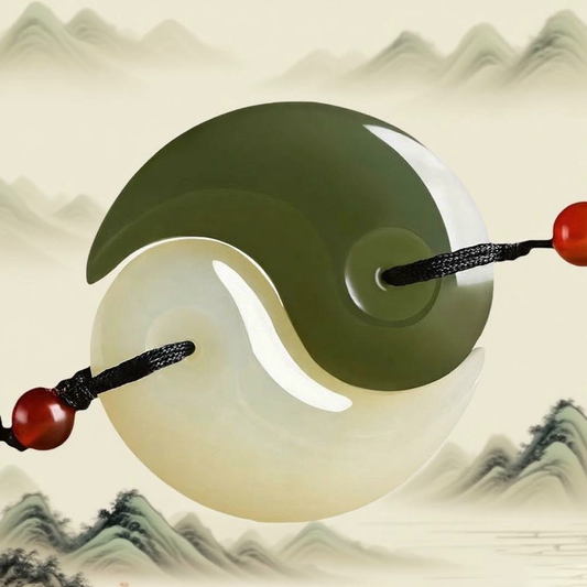 Jade Yin Yang Couple Pendant – Love & Balance | Zen Ara Grove