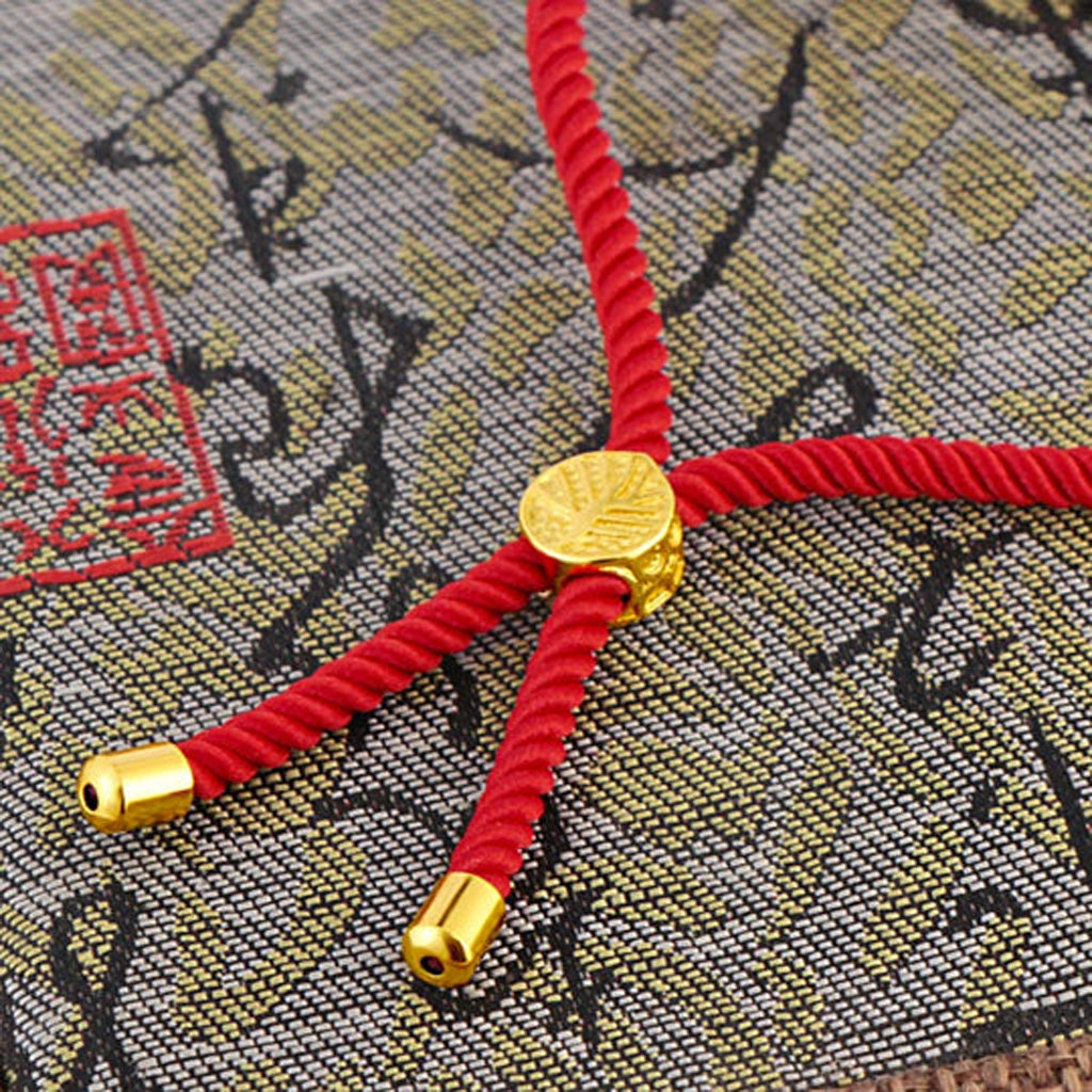 Handwoven Red Cord Pixiu Bracelet — Symbol of Prosperity | Zen Ara Grove