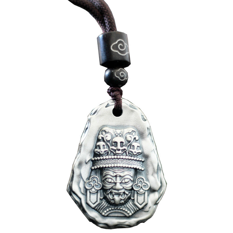 Zaqilam Pendant – Tibetan Goddess of Fortune in Sterling Silver | Zen Ara Grove