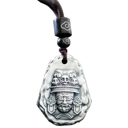 Zaqilam Pendant – Tibetan Goddess of Fortune in Sterling Silver | Zen Ara Grove