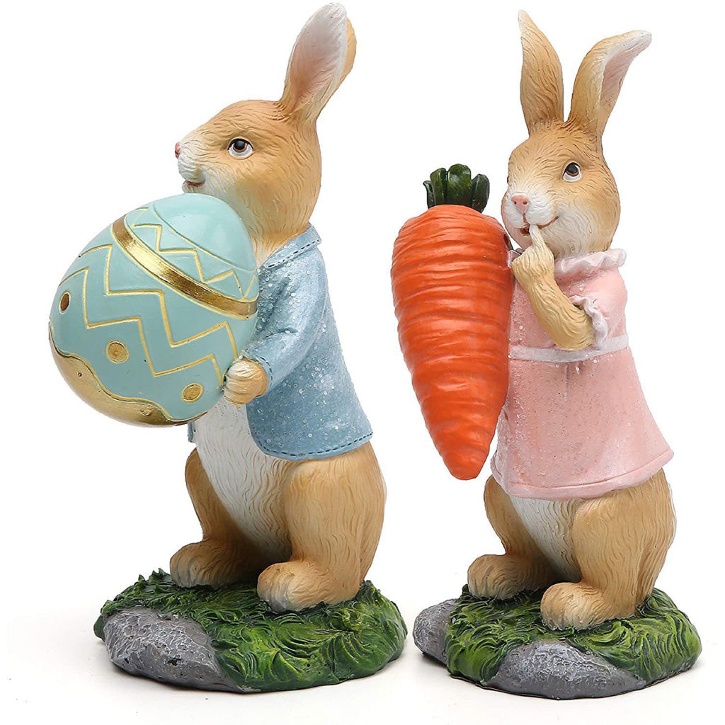 Easter Bunny Figurine Collection – Spring Blessings & New Beginnings | Zen Ara Grove