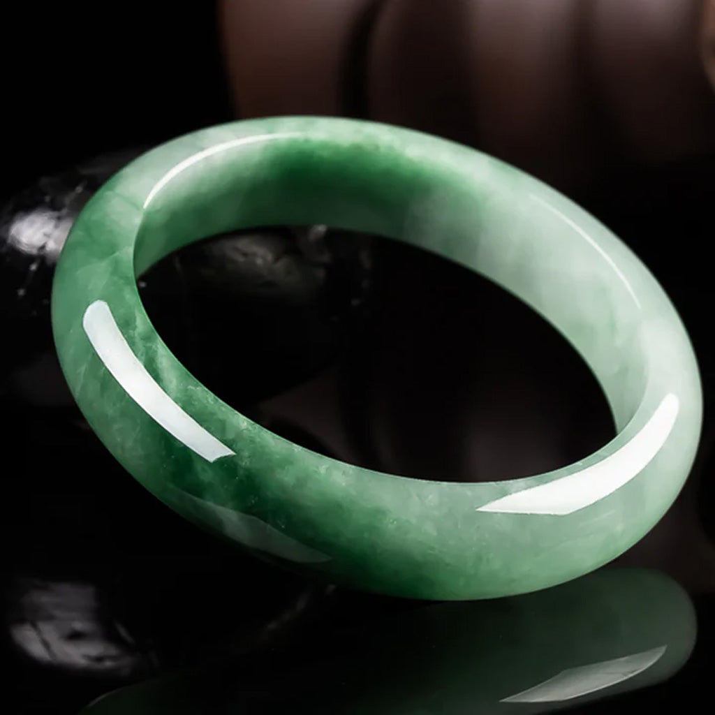 Verdant Grace – Fortune & Serenity Jade Bracelet | Zen Ara Grove