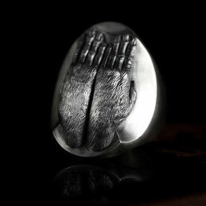 $9.99 LIMITED TIME OFFER "See No Evil" Ring – Ignore Negativity, Embrace Calm | Zen Ara Grove