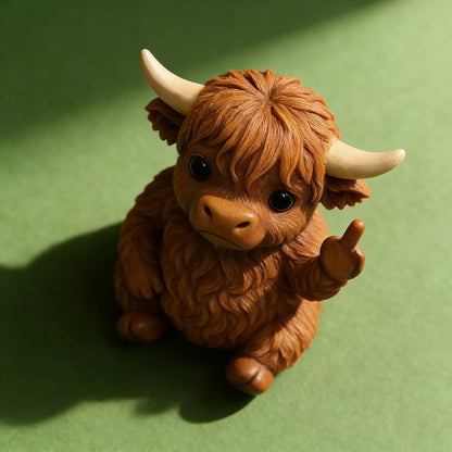 Majestic Resin Bull Sculpture – A Symbol of Strength and Prosperity | Zen Ara Grove