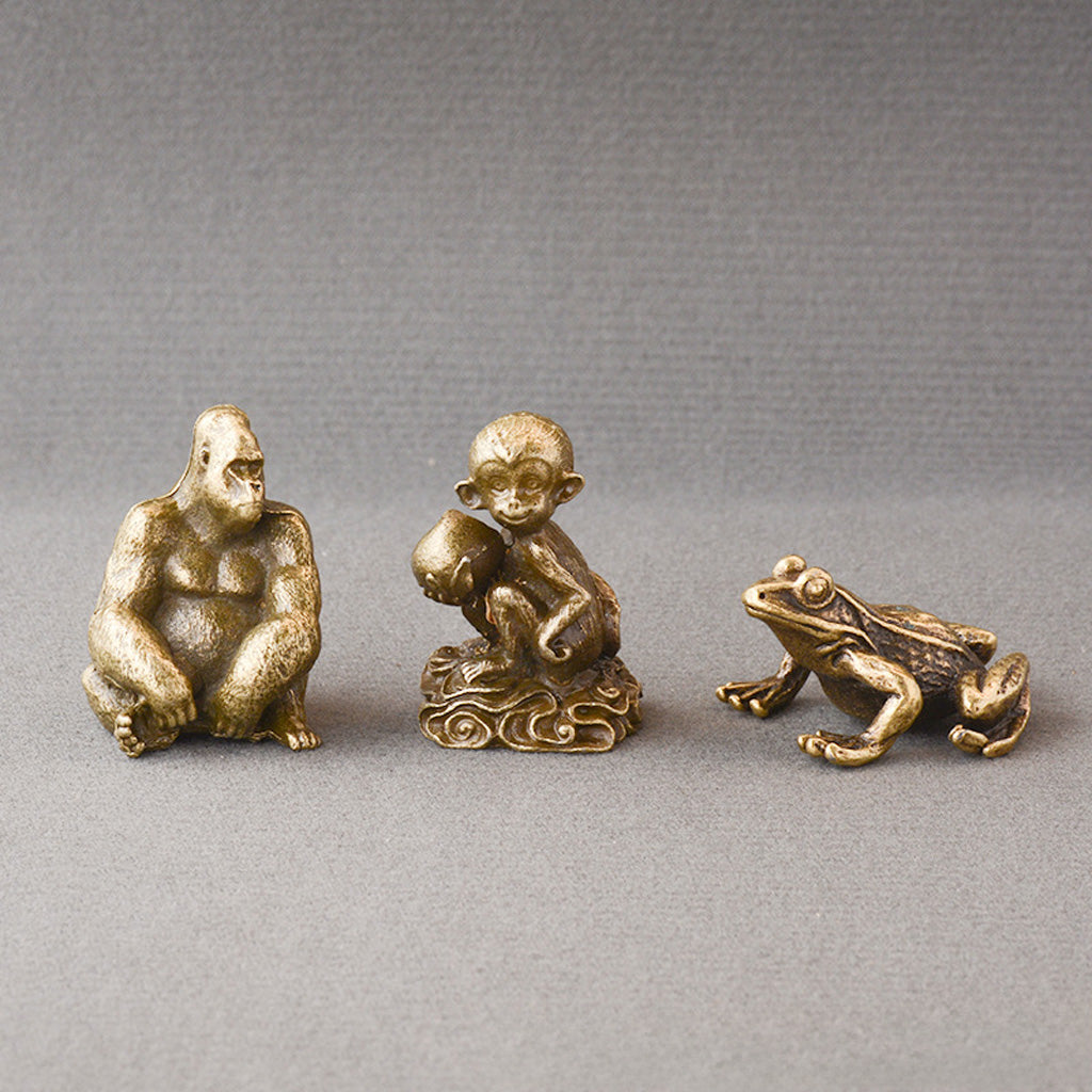 Handcrafted Metallic Wildlife Figurines – Strength, Grace, and Untamed Beauty | Zen Ara Grove