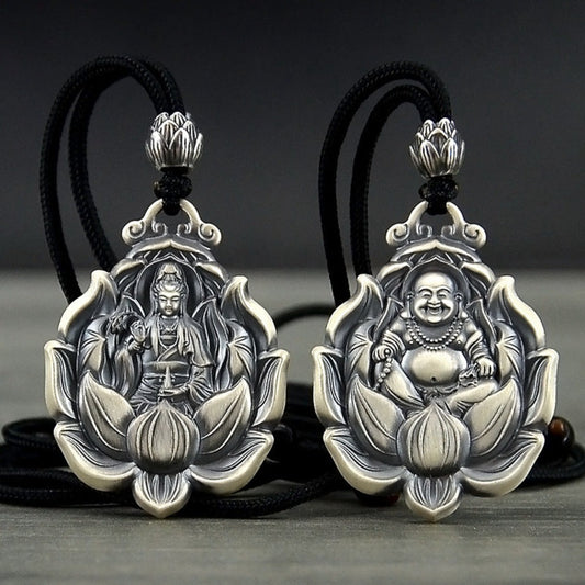 TODAY ONLY! Maitreya Buddha Pendant｜Smile Away Misfortune | Zen Ara Grove