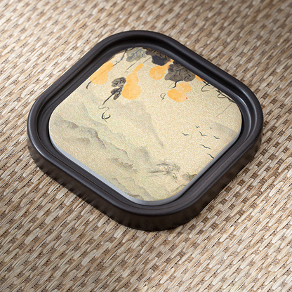 Oriental Zen Style Drink Coaster | Zen Ara Grove