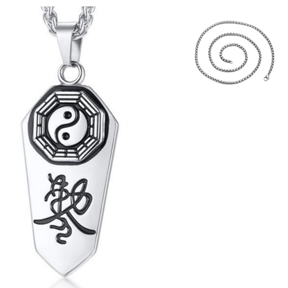 Yin Yang Bagua Pendant – Balance and Protection Charm | Zen Ara Grove