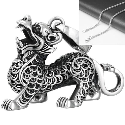 Rising Pixiu Necklace – Attract Fortune & Guard Energy | Zen Ara Grove