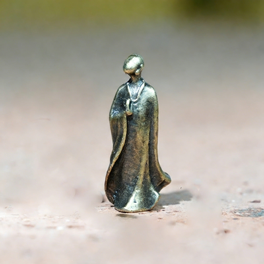 Mini Brass Figurines – Zen Series with Buddha, Bodhidharma, Guanyin, Animals & More – Symbol of Mindfulness | Zen Ara Grove