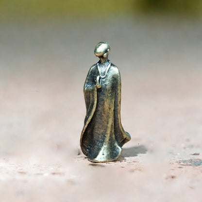 Mini Brass Figurines – Zen Series with Buddha, Bodhidharma, Guanyin, Animals & More – Symbol of Mindfulness | Zen Ara Grove