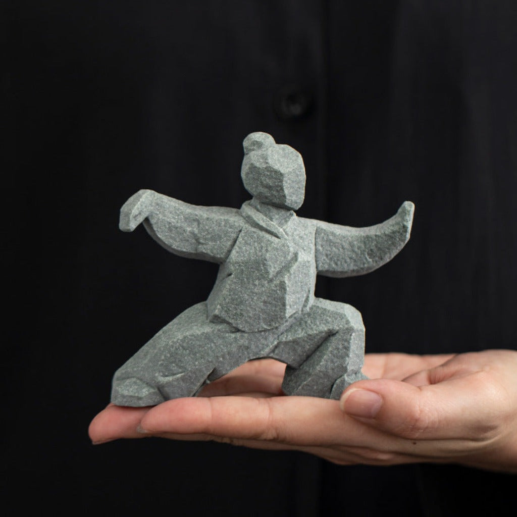 Tai Chi Kung Fu Creative Figurine Set | Zen Ara Grove