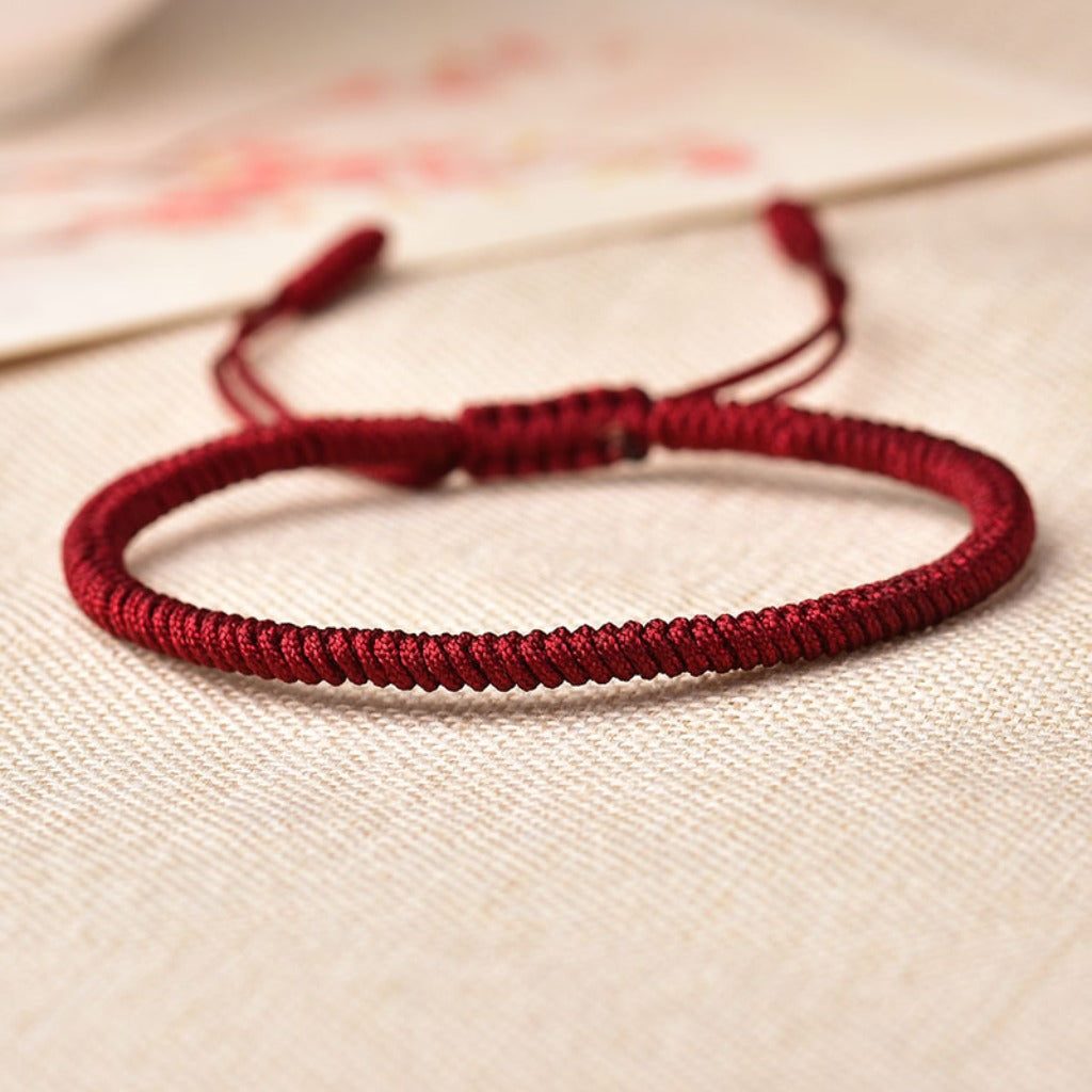 Handmade Multi-Color Diamond Knot Rope Bracelet – Colors Carrying Good Fortune | Zen Ara Grove