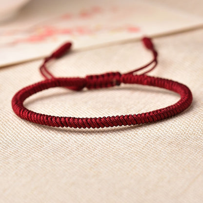 Handmade Multi-Color Diamond Knot Rope Bracelet – Colors Carrying Good Fortune | Zen Ara Grove