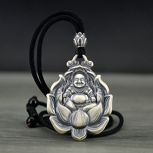 TODAY ONLY! Maitreya Buddha Pendant｜Smile Away Misfortune | Zen Ara Grove