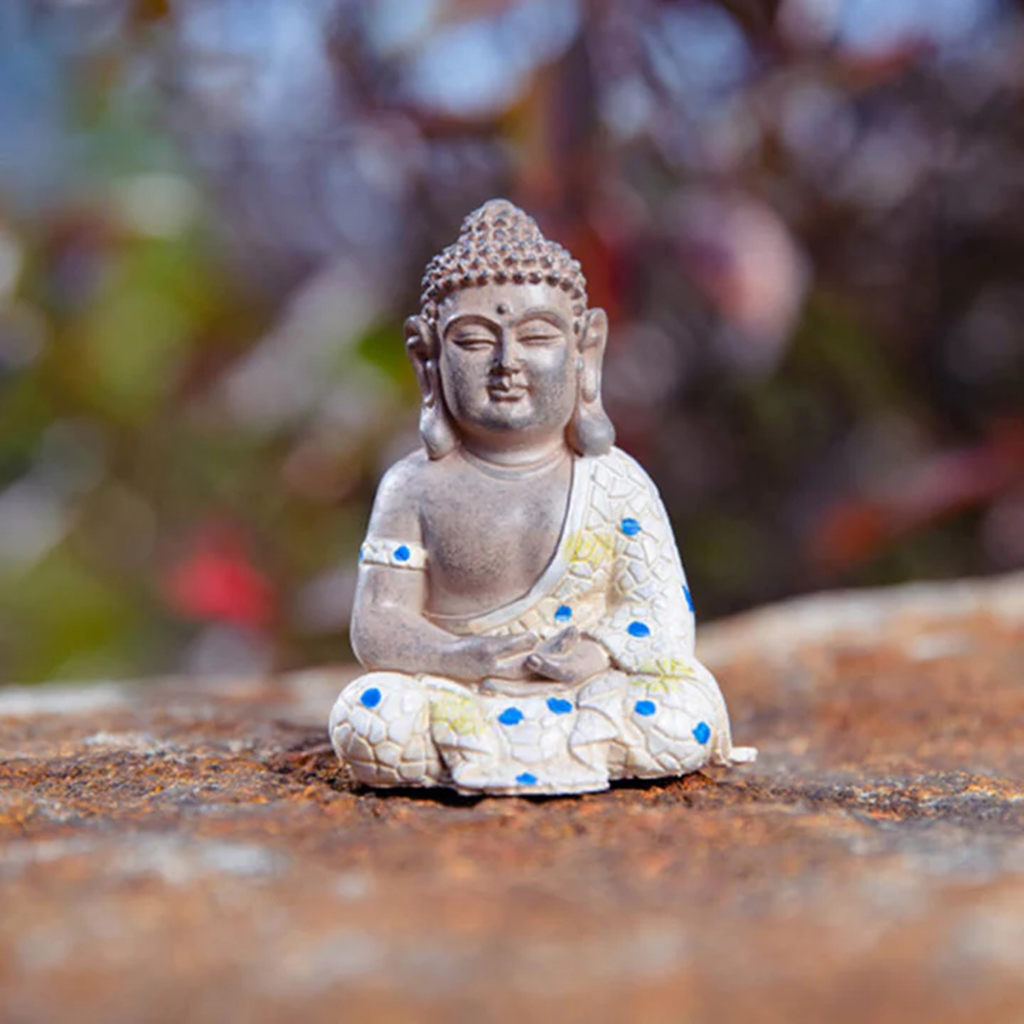 Buddha Stones Meditating Zen Buddha Serenity Resin Statue Figurine Home Decoration| Zen Ara Grove