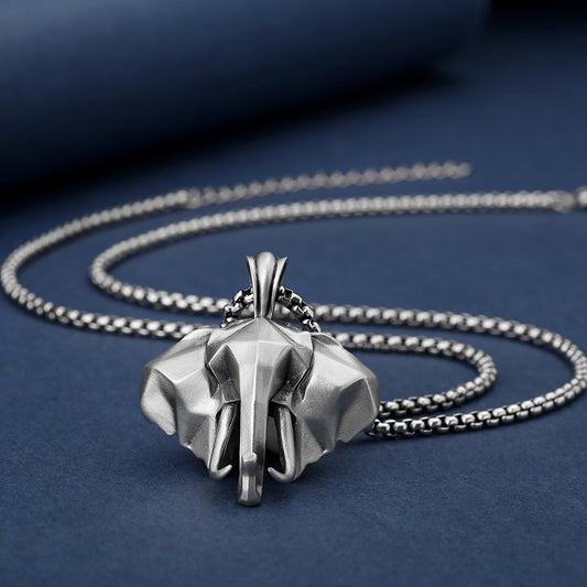 3D Elephant Vintage Pendant – Symbol of Wisdom & Strength | Zen Ara Grove