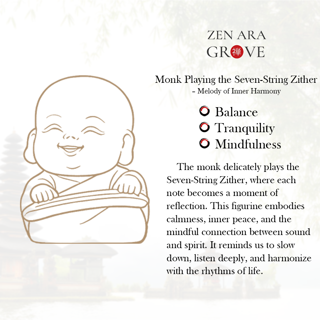 Handcrafted Solid Brass Monk’s Pursuit of Arts Collection | Zen Ara Grove