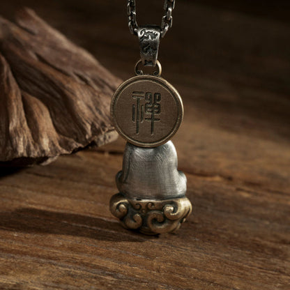 TODAY ONLY! Sudhana Enlightened Silver Pendant Necklace