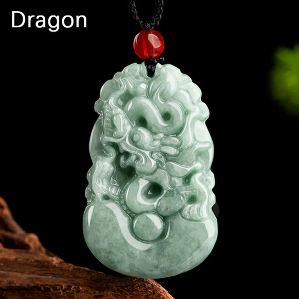 Chinese Zodiac Jade Pendant – Eternal Blessing & Protection | Zen Ara Grove