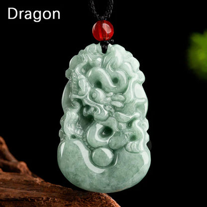 Chinese Zodiac Jade Pendant – Eternal Blessing & Protection | Zen Ara Grove
