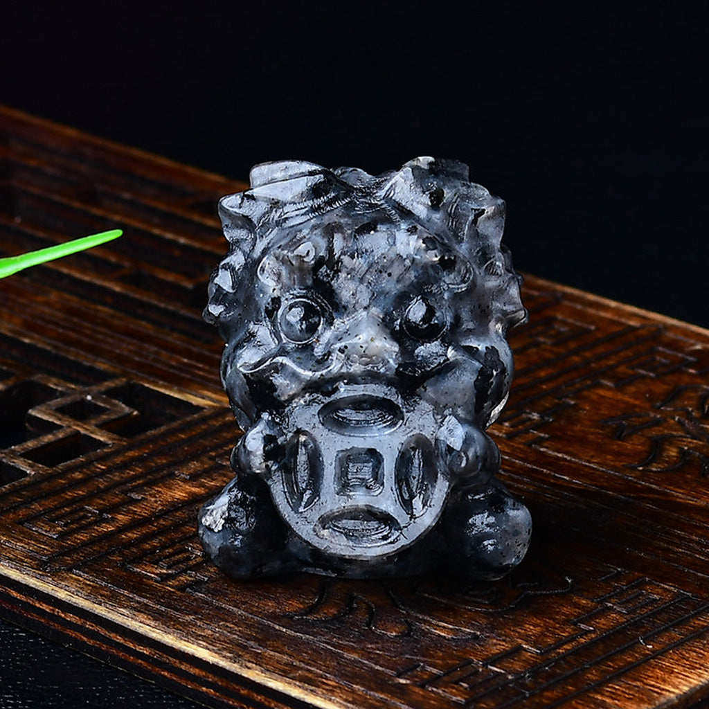 Crystal Pixiu Hand‑Carved Figurine — Meaning of Prosperity & Protection | Zen Ara Grove