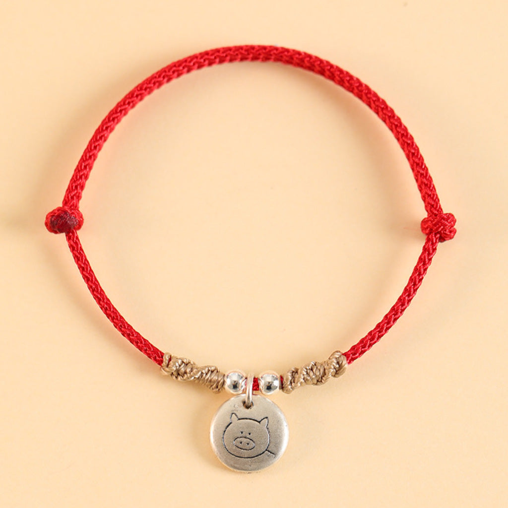 Adjustable 999 Fine Silver Zodiac Animal Bracelet — Personal Strength & Blessings | Zen Ara Grove
