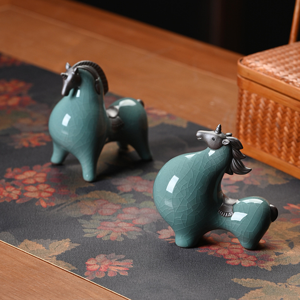 Tang Dynasty Ceramic Horse Figurine | Zen Ara Grove