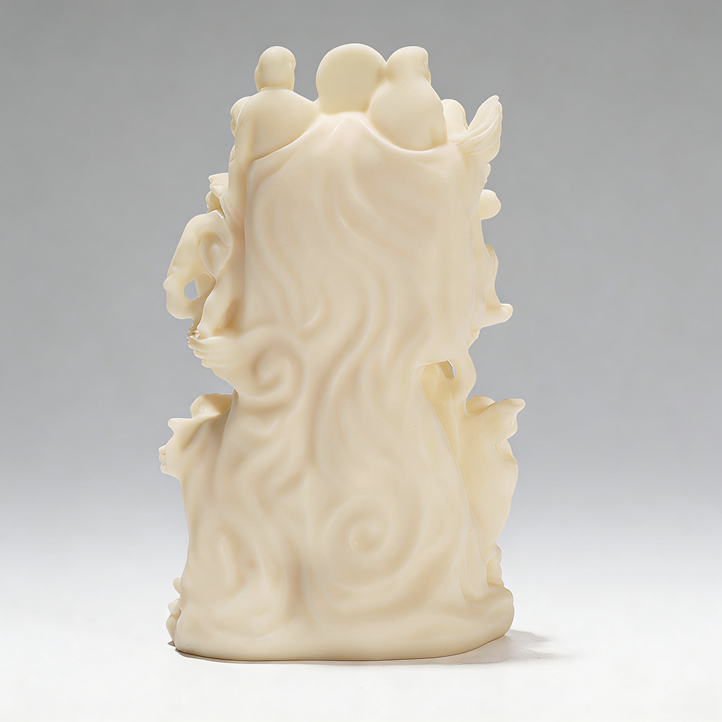 Handcrafted Eighteen Arhats Dragon and Tiger Taming Buddha Figurine – Strength & Protection | Zen Ara Grove