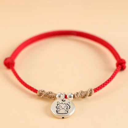 Adjustable 999 Fine Silver Zodiac Animal Bracelet — Personal Strength & Blessings | Zen Ara Grove