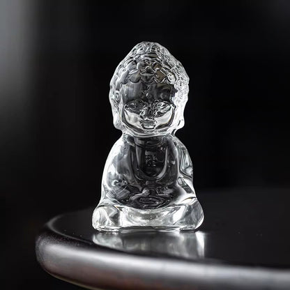Handmade Glass Buddha Ornament – Capturing the Quiet Essence of Zen | Zen Ara Grove