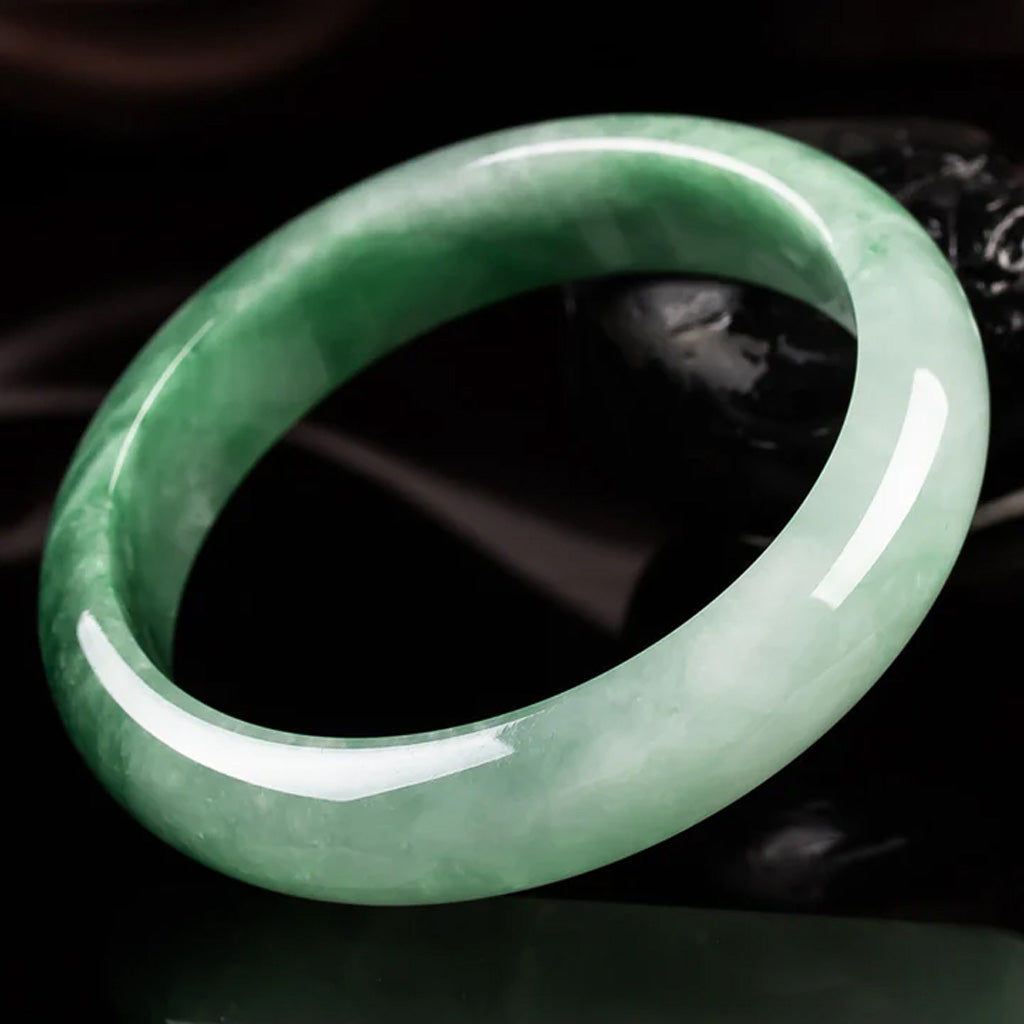 Verdant Grace – Fortune & Serenity Jade Bracelet | Zen Ara Grove