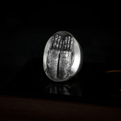 $9.99 LIMITED TIME OFFER "See No Evil" Ring – Ignore Negativity, Embrace Calm | Zen Ara Grove