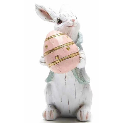 Easter Bunny Figurine Collection – Spring Blessings & New Beginnings | Zen Ara Grove
