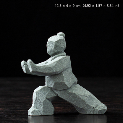 Tai Chi Kung Fu Creative Figurine Set | Zen Ara Grove