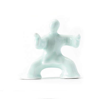 Kung Fu Tai Chi Master Ceramic Figurine | Zen Ara Grove