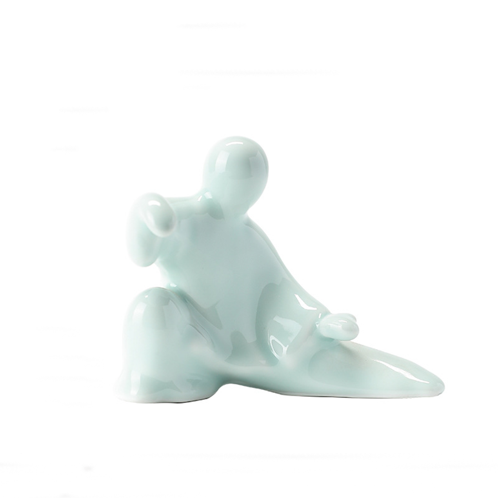 Kung Fu Tai Chi Master Ceramic Figurine | Zen Ara Grove