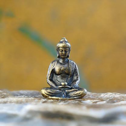 Mini Brass Figurines – Zen Series with Buddha, Bodhidharma, Guanyin, Animals & More – Symbol of Mindfulness | Zen Ara Grove
