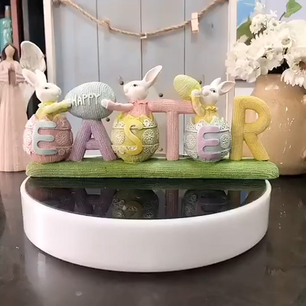 Easter Bunny and Egg Table Décor – Creativity & Joy | Zen Ara Grove
