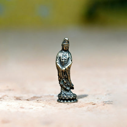 Mini Brass Figurines – Zen Series with Buddha, Bodhidharma, Guanyin, Animals & More – Symbol of Mindfulness | Zen Ara Grove