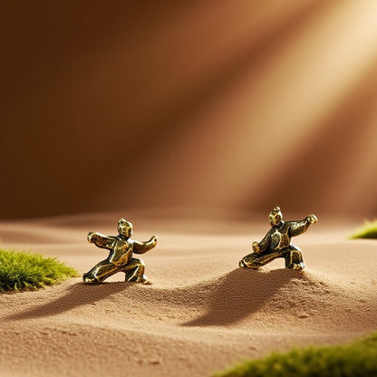 Tai Chi Miniature Figurine – Balance in Motion | Zen Ara Grove