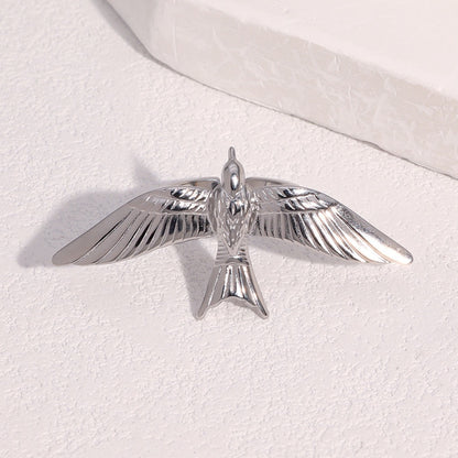 Adjustable Stainless Steel Peace Dove Ring – Symbol of Hope and Harmony | Zen Ara Grove