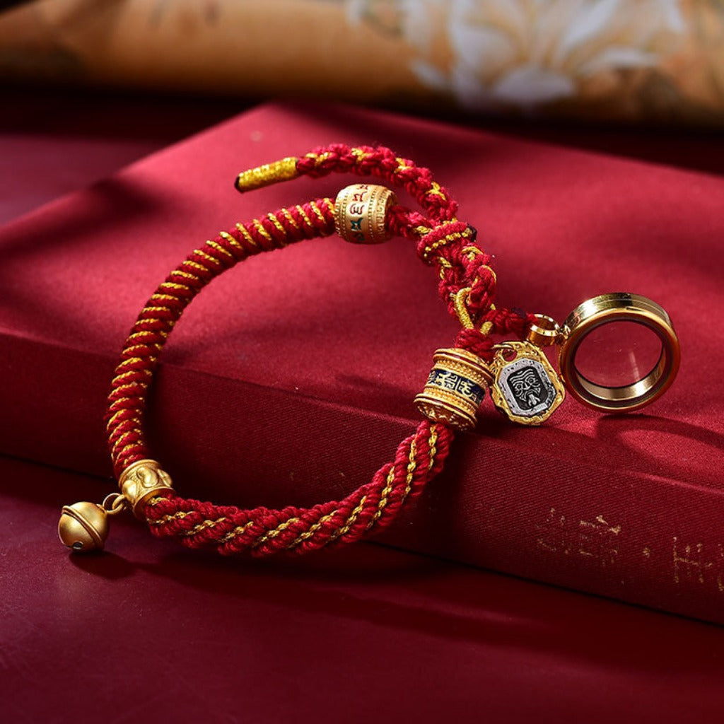 Himalayan Blessing Bracelet – Handwoven Threads of Peace | Zen Ara Grove