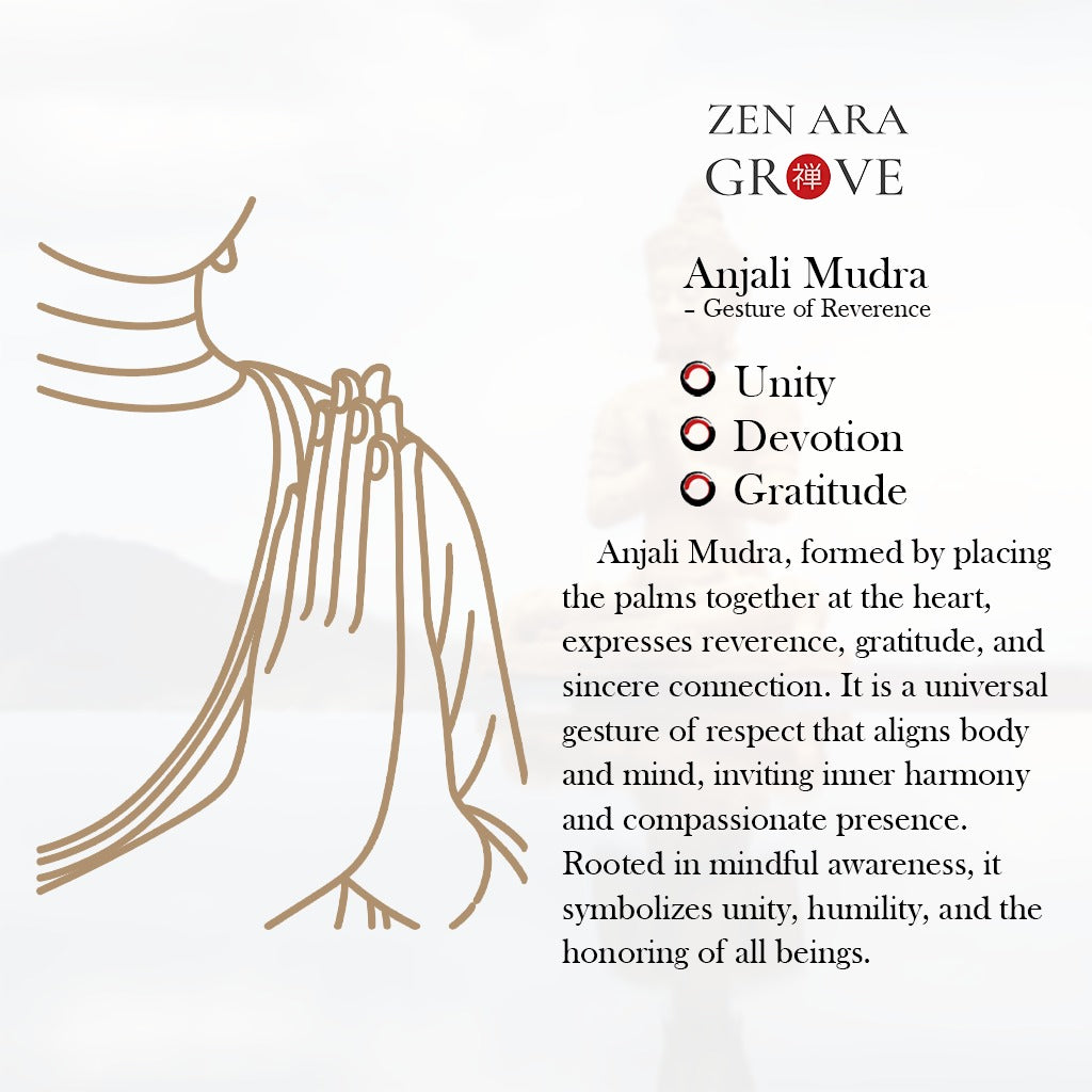 Hands-Together Zen Pendant | Zen Ara Grove
