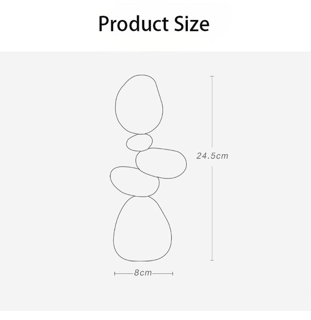 Wooden Balance Stones – Magnetic Desk & Home Decor | Zen Ara Grove