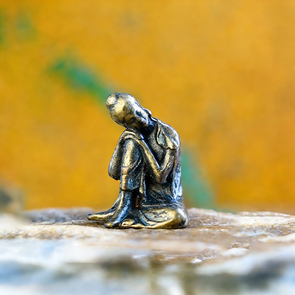 Mini Brass Figurines – Zen Series with Buddha, Bodhidharma, Guanyin, Animals & More – Symbol of Mindfulness | Zen Ara Grove