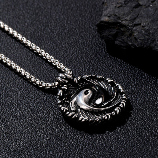 Vintage Yin-Yang Tai Chi Pendant | Zen Ara Grove
